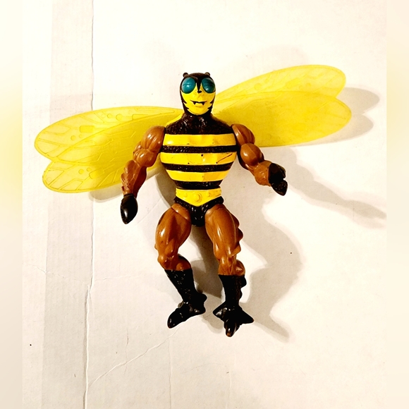 Vintage 1980s Buzz-Off 1984 Vintage MOTU Mattel Masters of the Universe - Picture 6 of 9